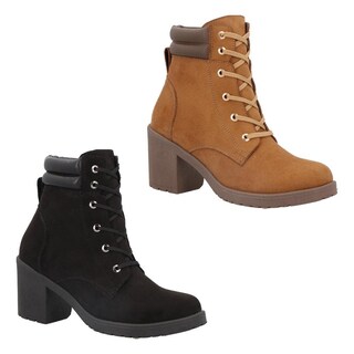 Foto 1 | Foto 1 | Botas Uh Lulu By Eh! para Mujer 2 Pack Negras y Cafés