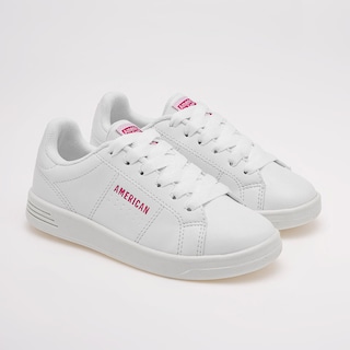 Foto 2 | Foto 2 | Tenis American Fire 120300 Blancos para Mujer