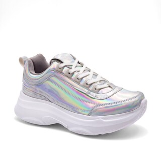 Foto 1 | Foto 1 | Tenis Urbanos para Mujer Miss Pink Plateados