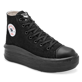 Foto 1 | Foto 1 | Tenis Urbano American Polo 122070 Negros para Mujer