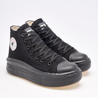 Foto 2 | Foto 2 | Tenis Urbano American Polo 122070 Negros para Mujer