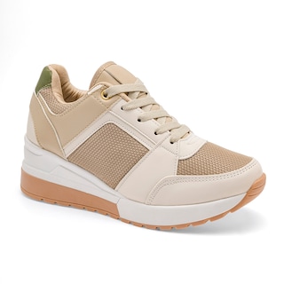 Foto 1 | Foto 1 | Tenis Urbanos Been Class 111953-1 Beige para Mujer