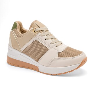 Foto 1 | Foto 1 | Tenis Urbanos Been Class 111953-1 Beige para Mujer