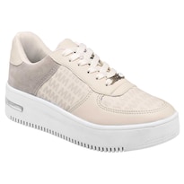 Tenis Moramora 113600-1 Beige para Mujer
