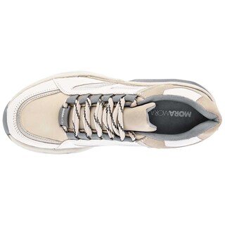 Foto 2 | Foto 2 | Tenis Urbanos MoraMora Blancos con Beige para Mujer