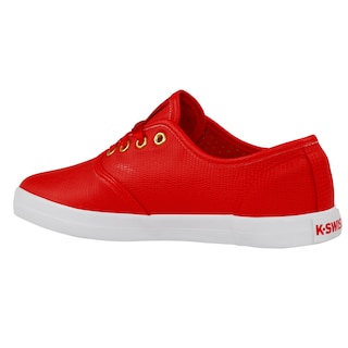 Foto 3 | Foto 3 | Tenis K-Swiss Beverly Dine Casual Rojo para Dama