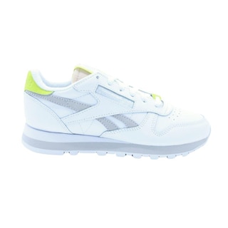 Foto 1 | Foto 1 | Tenis Reebok Classic Leather Neon Blancos para Mujer