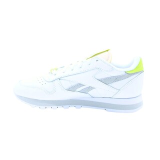 Foto 4 | Foto 4 | Tenis Reebok Classic Leather Neon Blancos para Mujer
