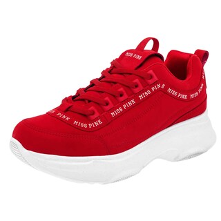 Foto 1 | Foto 1 | Tenis Urbanos Miss Pink Rojos para Mujer