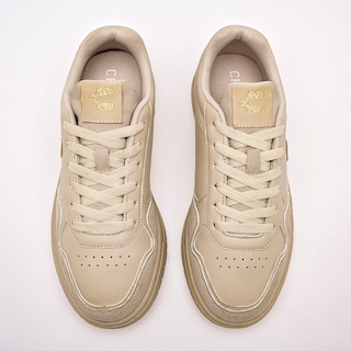 Foto 3 | Foto 3 | Tenis Urbanos para Mujer Charly Beige Importados 120253-1