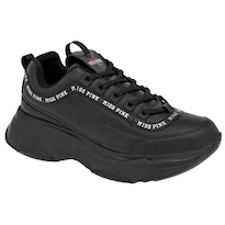 Tenis Miss Pink Negros para Mujer