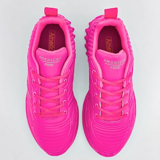 Foto 3 | Foto 3 | Tenis Deportivos American Fire Fucsia para Mujer