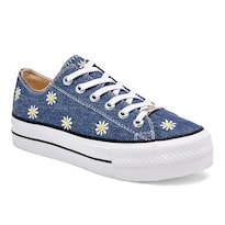 Moramora Tenis Urbano Para Mujer Azul, Código 125509-e