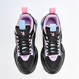 Foto 3 | Foto 3 | Tenis Urbanos American Fire Negros Rosa Lila para Mujer
