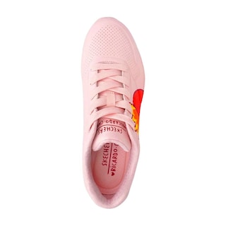 Foto 3 | Foto 3 | Tenis Skechers Uno Ricardo Cavolo Flaming Heart Mujer Rosa