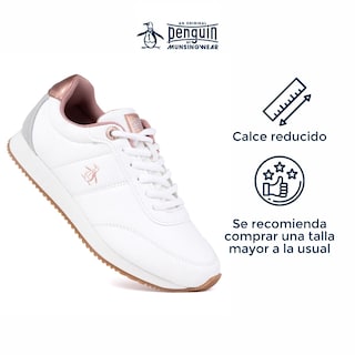 Foto 3 | Foto 3 | Tenis Original Penguin Style Gaia Color Blanco Para Mujer