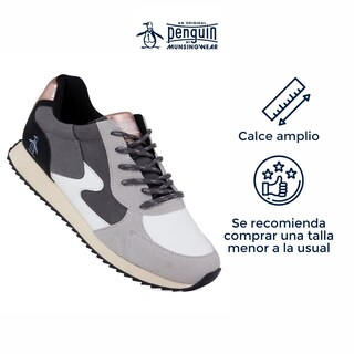 Foto 3 | Foto 3 | Tenis Original Penguin Style Aura Color Gris Para Mujer