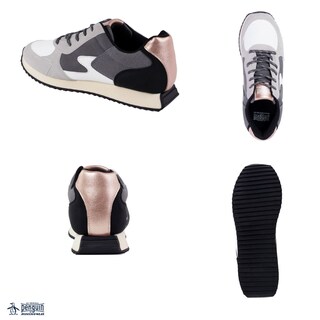 Foto 5 | Foto 5 | Tenis Original Penguin Style Aura Color Gris Para Mujer