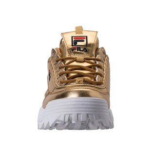 Foto 4 | Foto 4 | Tenis Disruptor II Premium Metallic Fm00040720 Dorados para Mujer