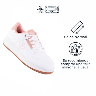 Foto 3 | Foto 3 | Tenis Original Penguin Style Dalia Blanco Para Mujer