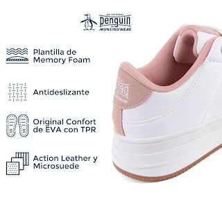Foto 4 | Foto 4 | Tenis Original Penguin Style Dalia Blanco Para Mujer