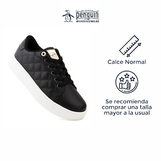 Foto 3 | Foto 3 | Tenis Original Penguin Style Cloe Negro Para Mujer