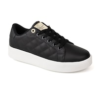 Tenis Original Penguin Style Cloe Negro Para Mujer