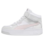 Tenis Puma Carina Street Mid Blancos para Mujer Juvenil