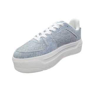 Foto 4 | Foto 4 | Tenis Denim Plataforma Con Pedrería Liliana