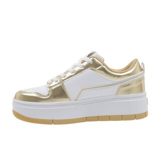 Foto 8 | Foto 8 | Tenis K-swiss Nindu Para Dama Color Dorado