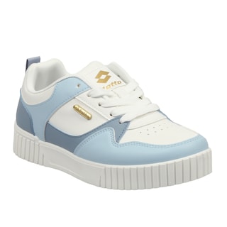 Foto 1 | Foto 1 | Tenis Casual Lotto Aleck Blanco con Azul para Mujer