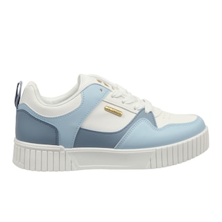 Foto 2 | Foto 2 | Tenis Casual Lotto Aleck Blanco con Azul para Mujer