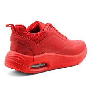 Foto 3 | Foto 3 | Tenis Con Cordones Exterior Sintético Color Rojo Para Mujer De Rbcollection