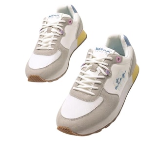 Foto 4 | Foto 4 | Tenis Mustang Neyma Blanco/lucy Azul Mujer Casual Multicolor