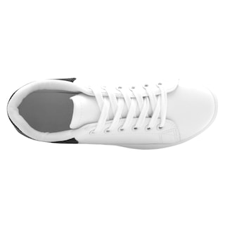 Foto 4 | Foto 4 | Tenis Con Cordones Exterior Piel Vegana Color Blanco Para Mujer De Rbcollection