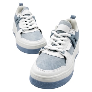 Foto 4 | Foto 4 | Tenis Con Cordones Exterior Textil Color Azul Para Mujer De Rbcollection