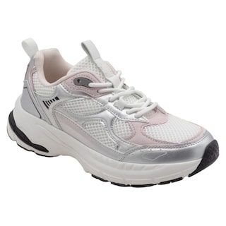 Foto 1 | Foto 1 | Tenis Tipo Deportivo Exterior Piel Vegana Color Plata Para Mujer De Rbcollection