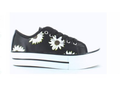 Foto 1 | Foto 1 | Zapatos Perugia 040911 Girasoles Negro Casual Dama