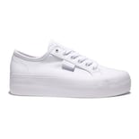 Tenis Dc Shoes Manual Plataform Blancos para Mujer