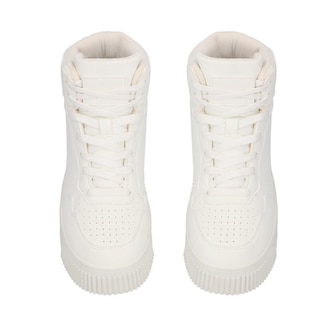 Foto 6 | Foto 6 | Tenis Dama Ovx Botin Mujer Casual Blanco