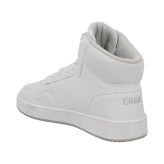 Foto 4 | Foto 4 | Tenis Charly Mujer Escolares Velcro Botin Basquet Blanco