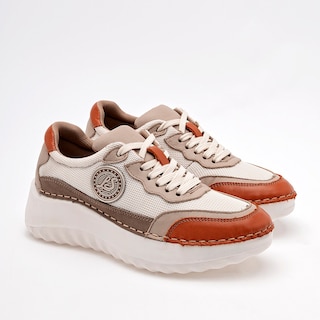 Foto 2 | Foto 2 | Tenis Urbanos Lobo Solo Beige para Mujer
