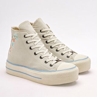 Foto 2 | Foto 2 | Tenis Urbanos Moramora Beige para Mujer