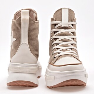 Foto 3 | Foto 3 | Tenis Urbanos Been Class Beige Late para Mujer