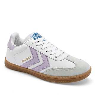 Foto 1 | Foto 1 | Apoort Tenis Urbano Para Mujer Blanco Lila Gris