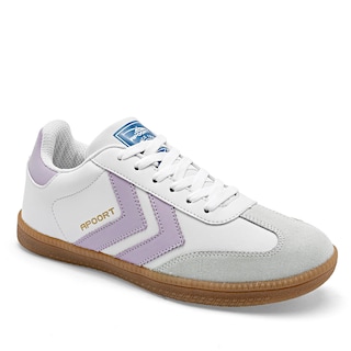 Foto 1 | Foto 1 | Apoort Tenis Urbano Para Mujer Blanco Lila Gris