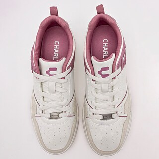 Foto 3 | Foto 3 | Charly Tenis Urbano Para Mujer Blanco Rosa, Importado, Hasta Agotar Existencia