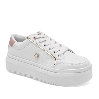 Foto 1 | Foto 1 | Tenis Urbanos Moramora Blancos para Mujer