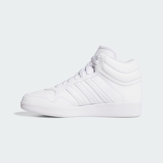 Foto 3 | Foto 3 | Hoops 4.0 Mid W Adidas Blanco Mujer