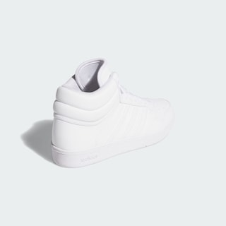 Foto 7 | Foto 7 | Hoops 4.0 Mid W Adidas Blanco Mujer